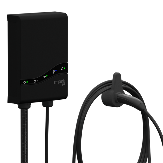 Emporia Pro Level 2 EV Charger (40A) – Smart Home Charging Station (NEMA 14-50)